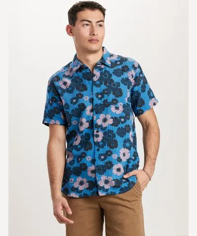 2024-02-8_import Bradley Printed Gauze Button-Up Shirt for Men | UNIONBAY