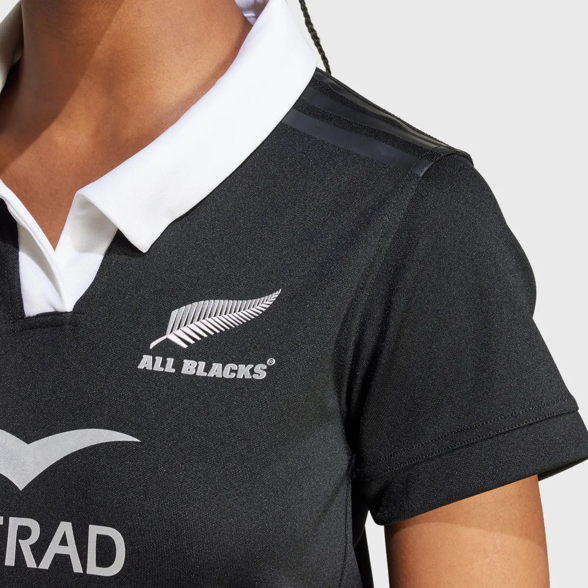 Adidas All Blacks Women's Home Replica Rugby Jersey 2024/25