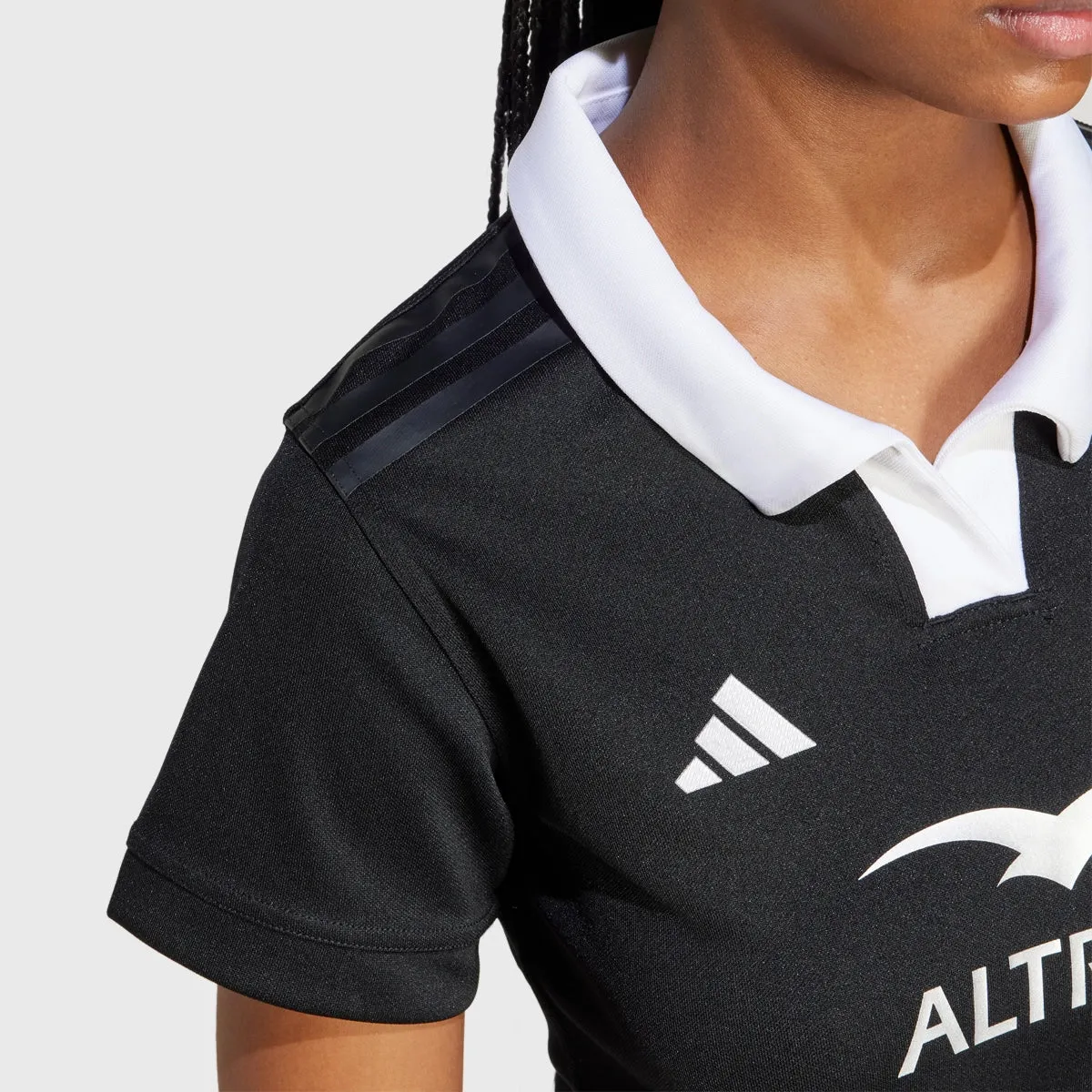 Adidas All Blacks Women's Home Replica Rugby Jersey 2024/25