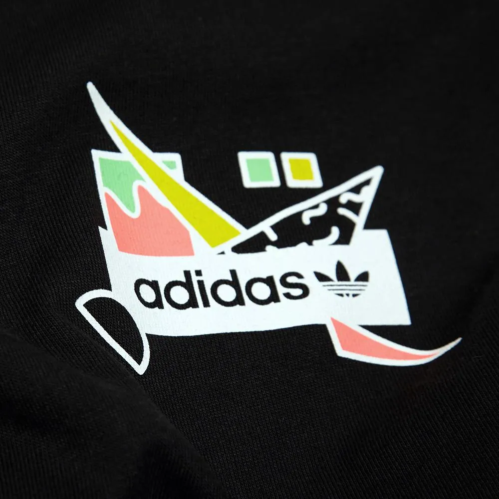 Adidas Art Trefoil TeeBlack