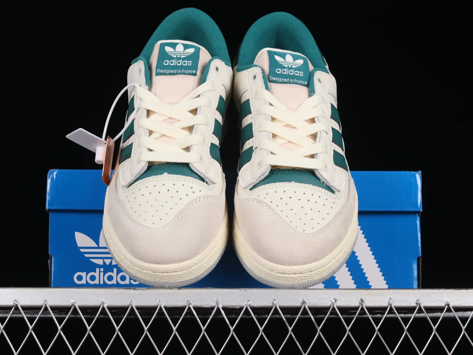 Adidas Centennial 85 Low Cloud White Green GX2214