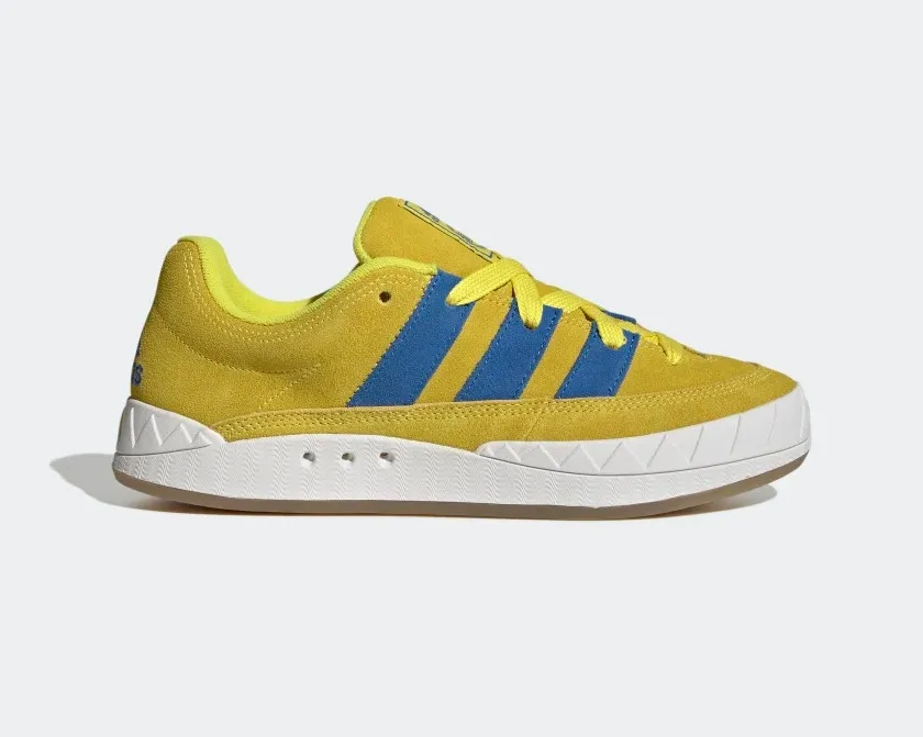 Adidas Originals Adimatic Bright Yellow Blue Crystal White GY2090