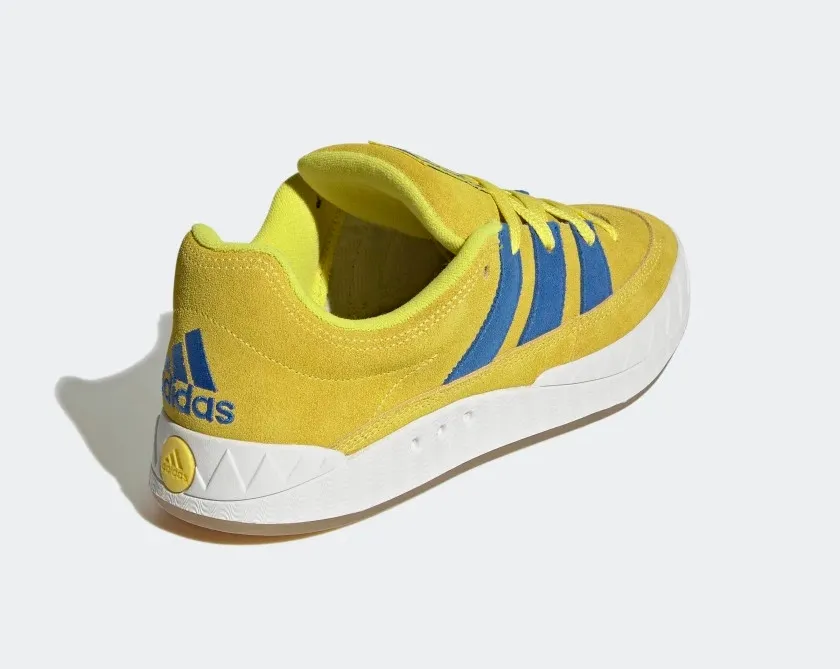 Adidas Originals Adimatic Bright Yellow Blue Crystal White GY2090