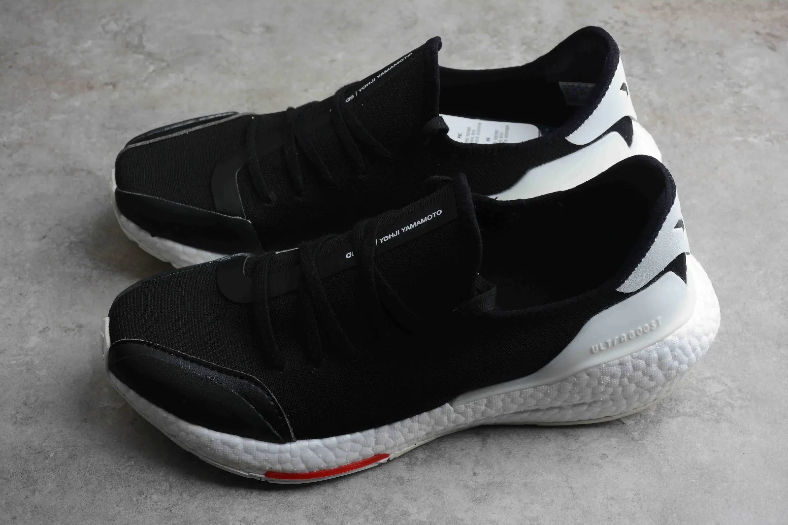 Adidas Y-3 Ultra Boost 21 Core Black Red Cloud White H67476