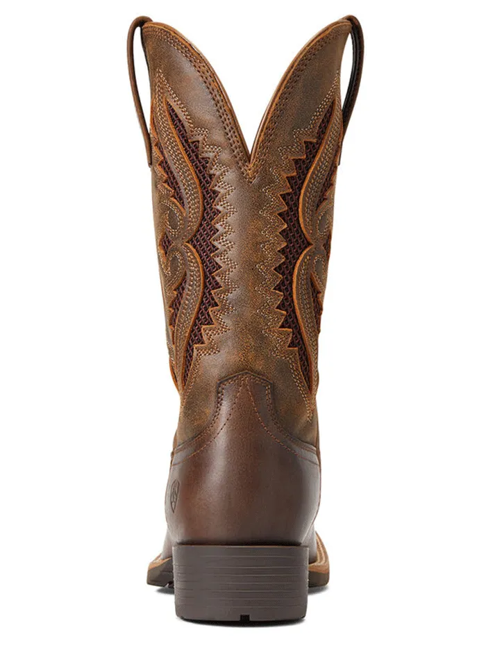 Ariat 10040411 Womens Hybrid Rancher VentTek 360° Western Boot Distressed Tan