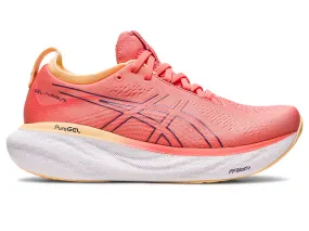 Asics Women's GEL-NIMBUS 25 - PAPAYA/DUSTY PURPLE