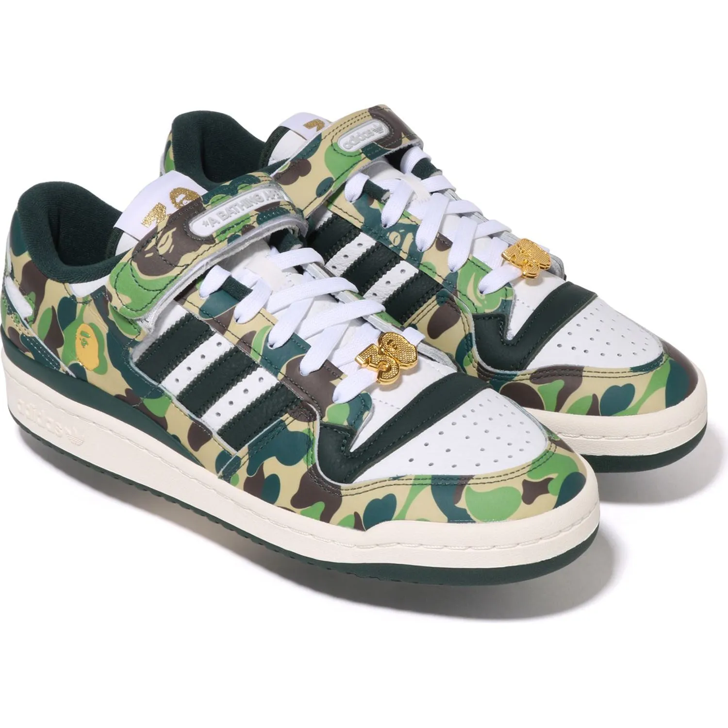 BAPE X ADIDAS FORUM 84 LOW ABC CAMO MENS