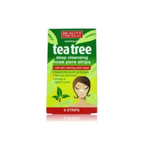 Beauty Formulas Australian Tea Tree Deep Cleansing Nasal Pore Strips