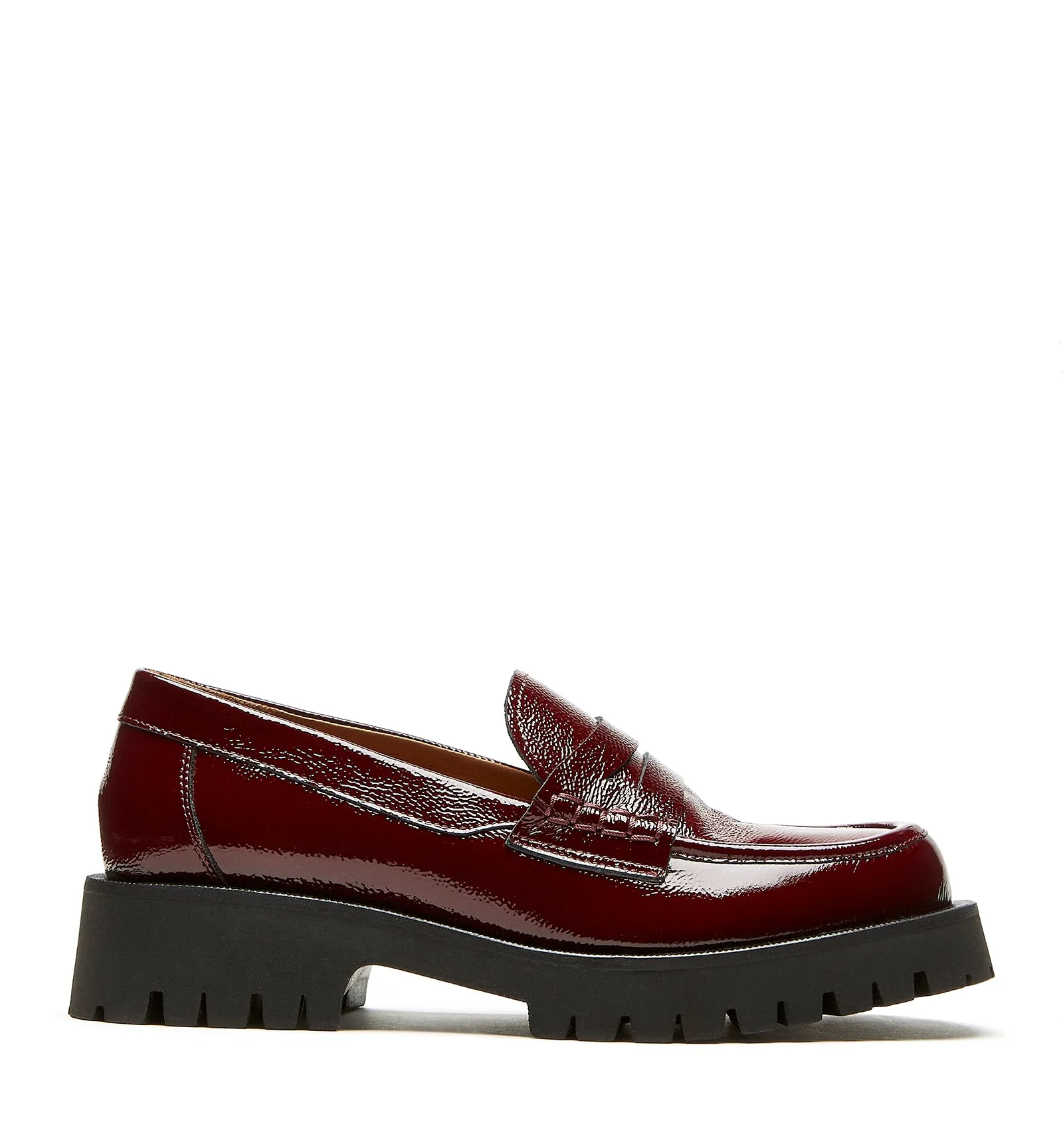 BERTA PATENT LEATHER LOAFER