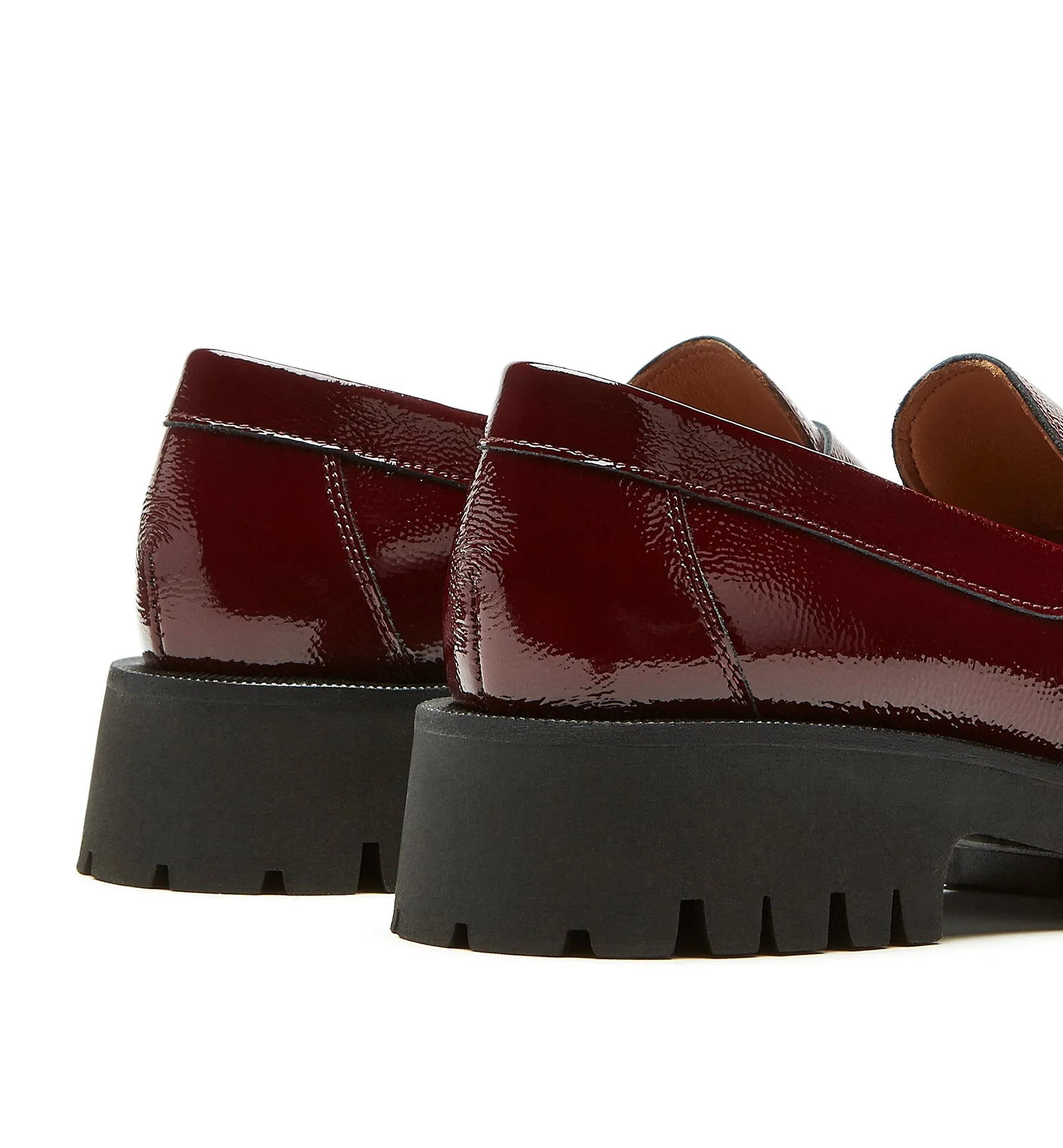 BERTA PATENT LEATHER LOAFER