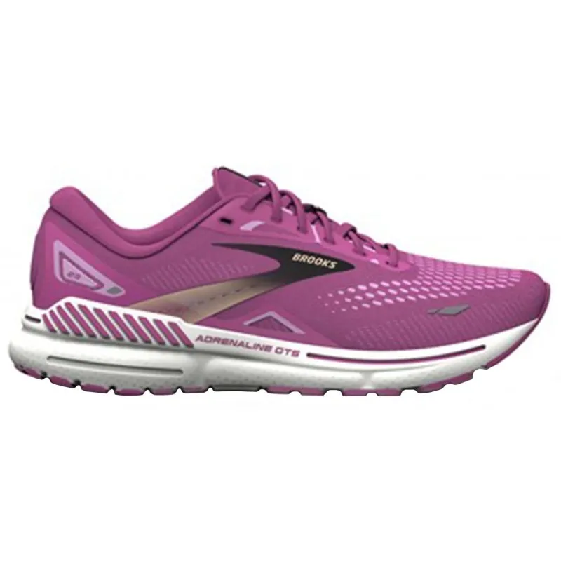 BROOKS ADRENALINE GTS 23 ORCHID/BLACK/PURPLE FOR WOMEN'S