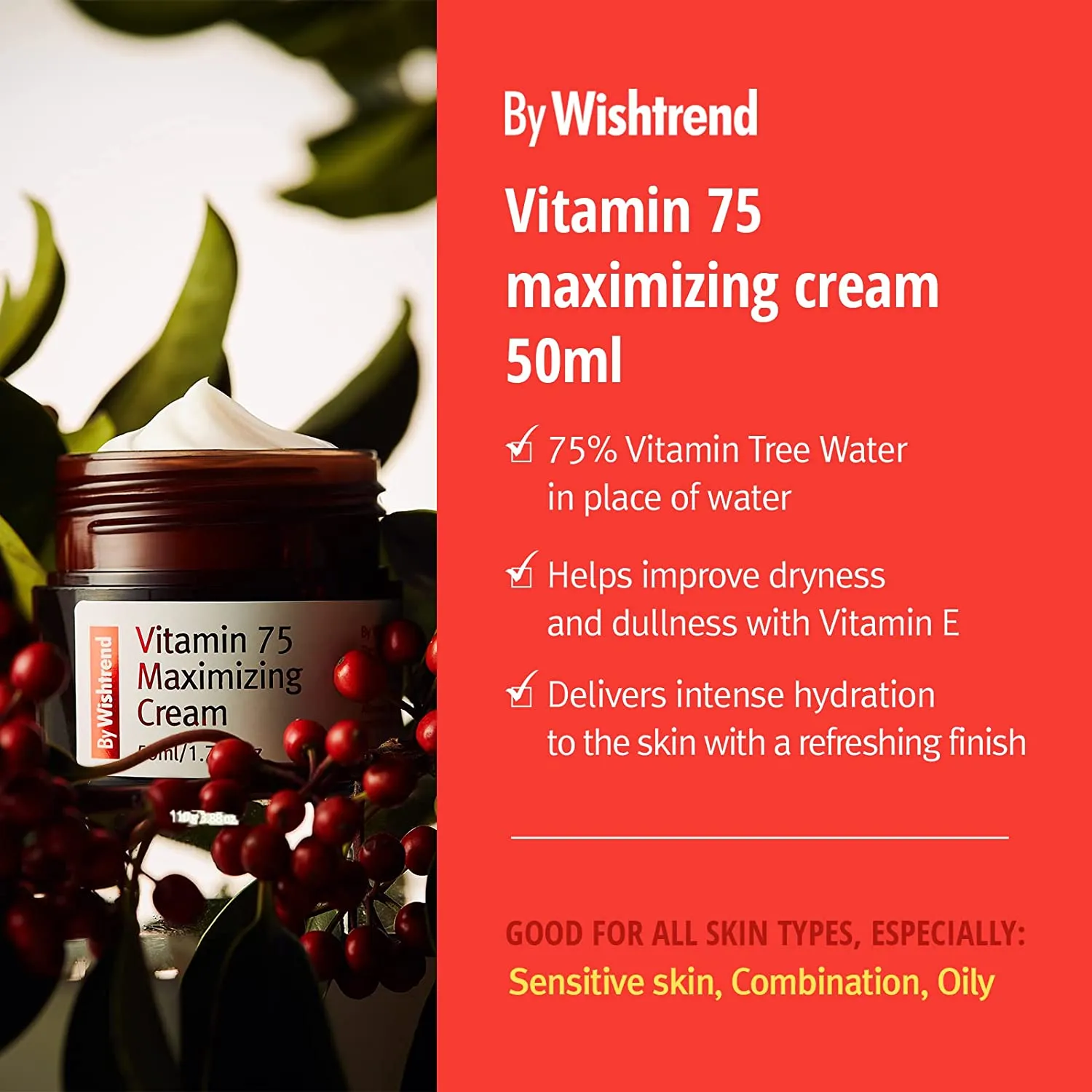 By Wishtrend Vitamin 75 Maximizing Cream