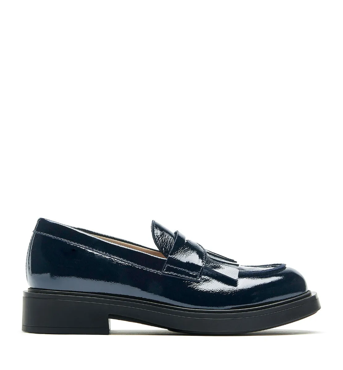 CANDY CRINKLE LEATHER LOAFER