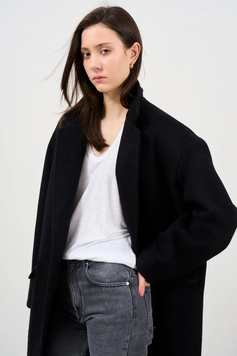 Cappotto donna lungo Efezia nero