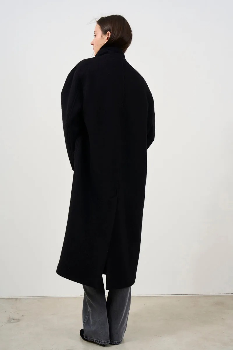 Cappotto donna lungo Efezia nero