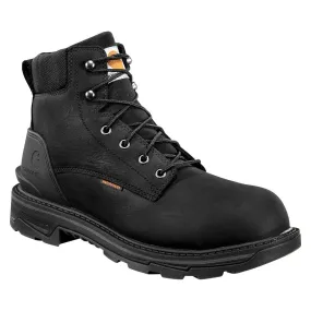 Carhartt Men's Ironwood Waterproof 6 Alloy Safety Toe Work Boots - Black