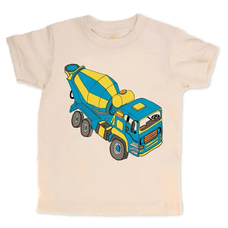 Cement Mixer S/S or L/S Tee or Onesie