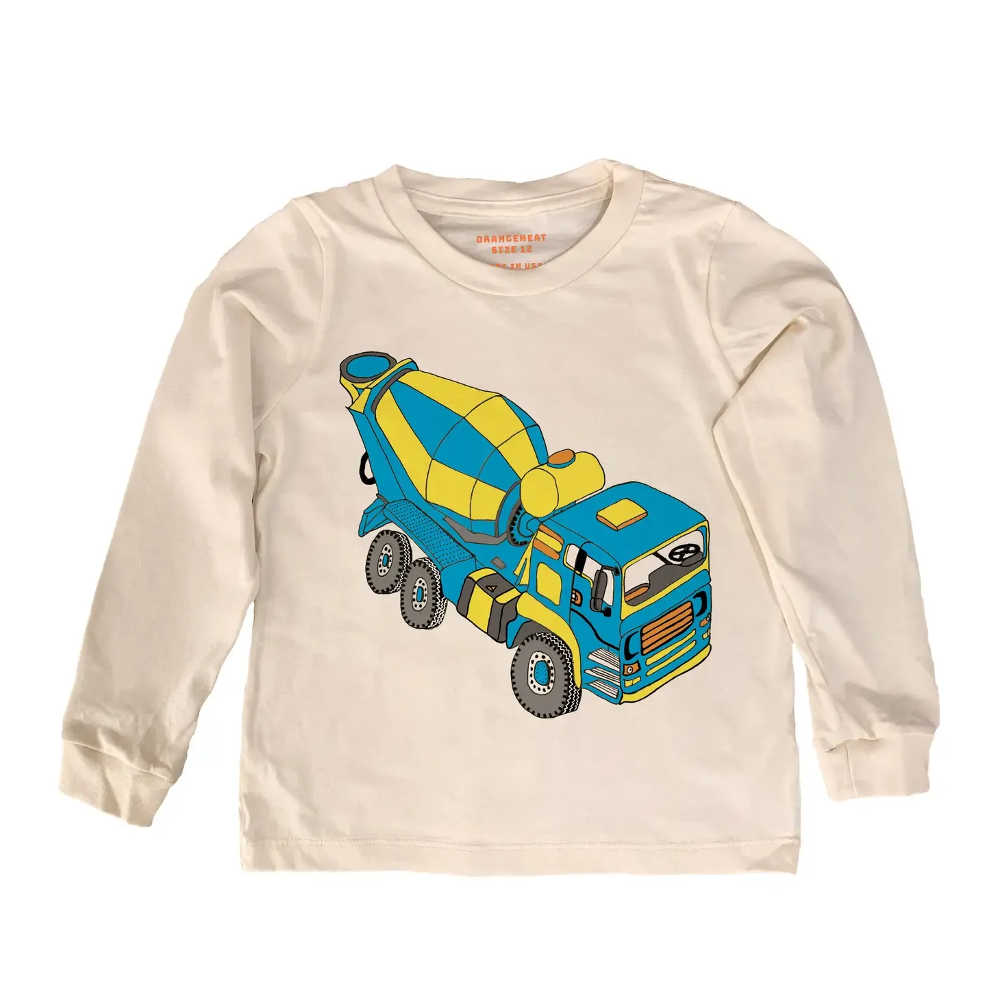 Cement Mixer S/S or L/S Tee or Onesie