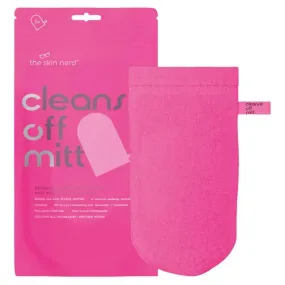 Cleanse Off Mitt Pink