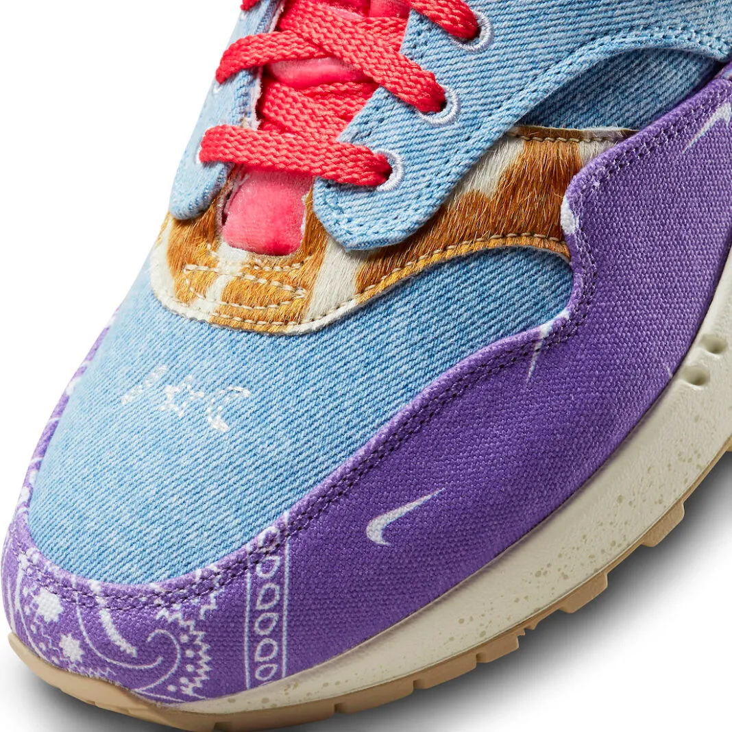 Concepts x Nike Air Max 1 Paisley Wild Violet Multi-Color Sail DN1803-500