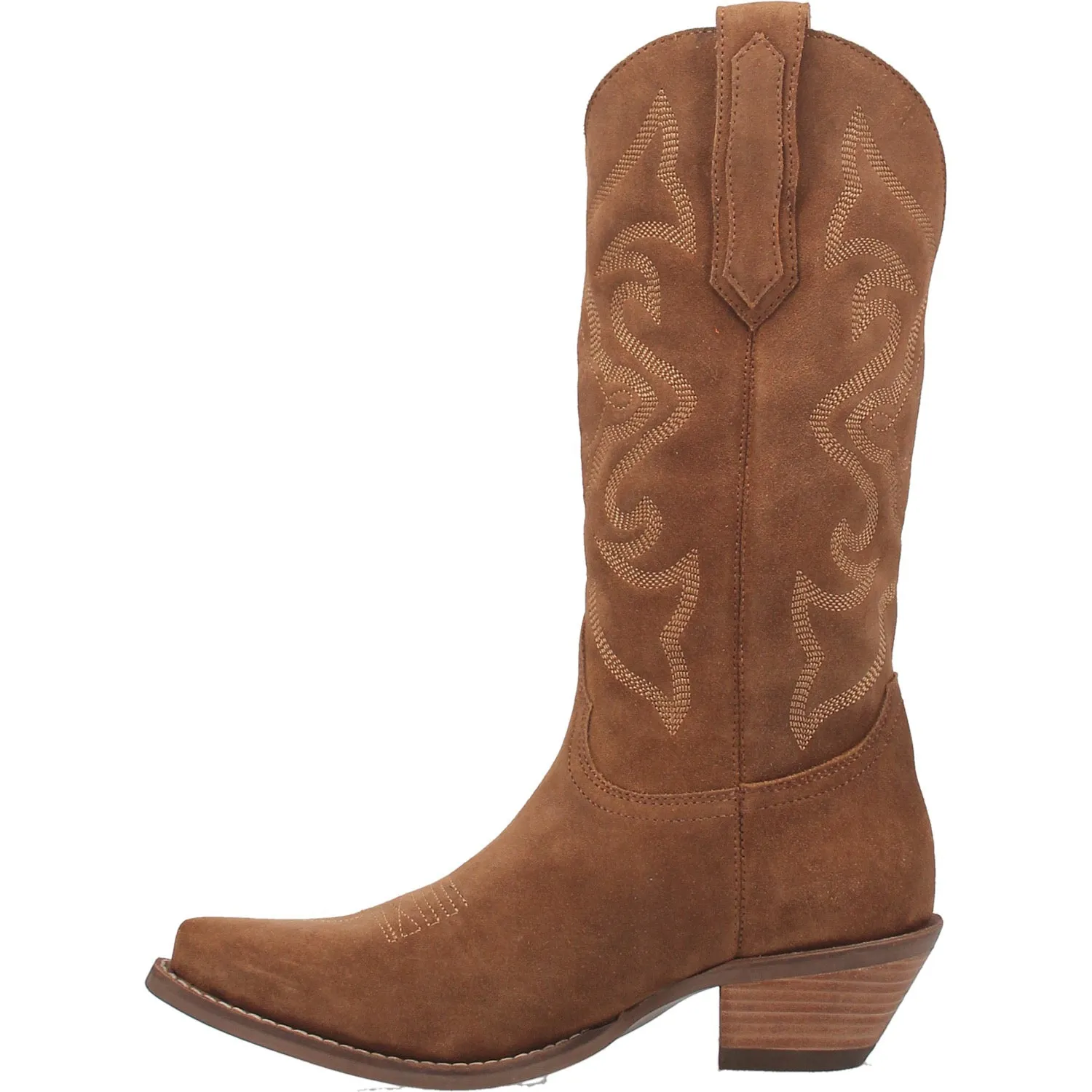 Dingo Womens Out West Cowboy Boots Leather Camel