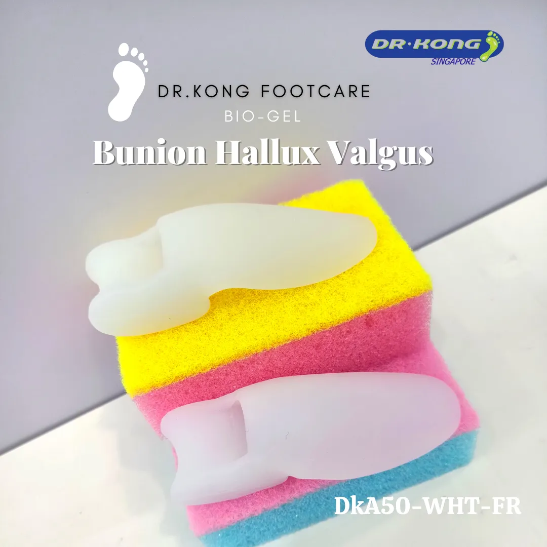 DR.KONG BIO-GEL-BUNION PROTECTOR WITH HAV SEPARATOR ACCESSORIES DK-DKA50(Free size)(RP : $23.90)