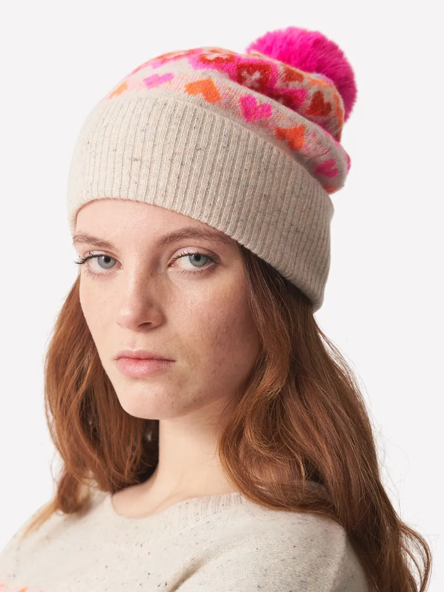 FARLEY FAIRISLE POM HAT