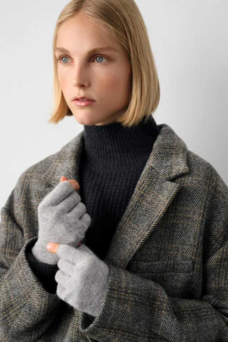 Fingerless Glove Cashmere