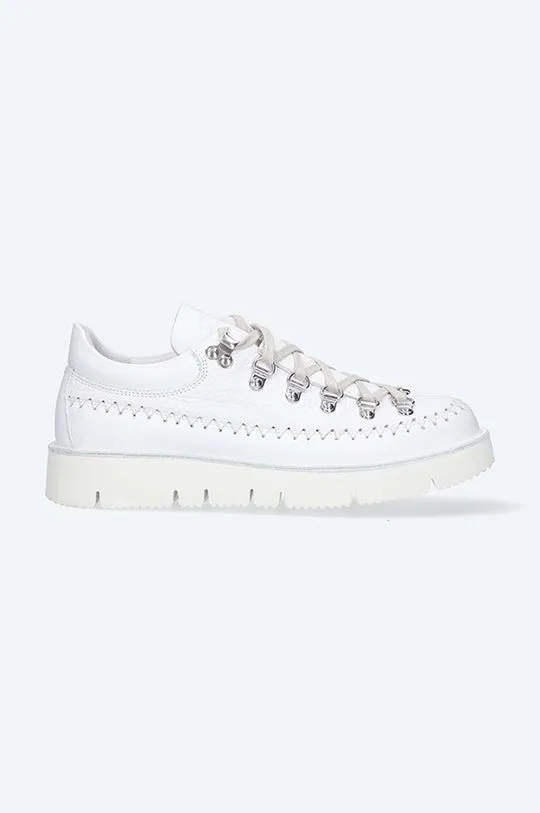 Fracap leather shoes MAGNIFICO M122 women's white color