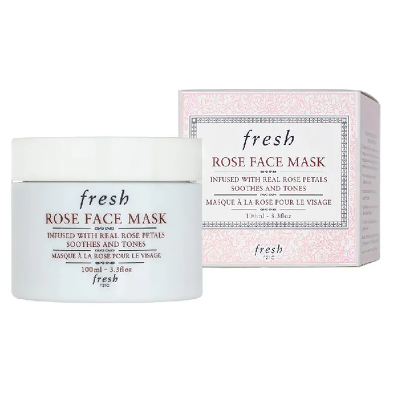 Fresh Rose Face Mask 馥蕾詩-天然玫瑰花瓣润色保湿面膜 100ml