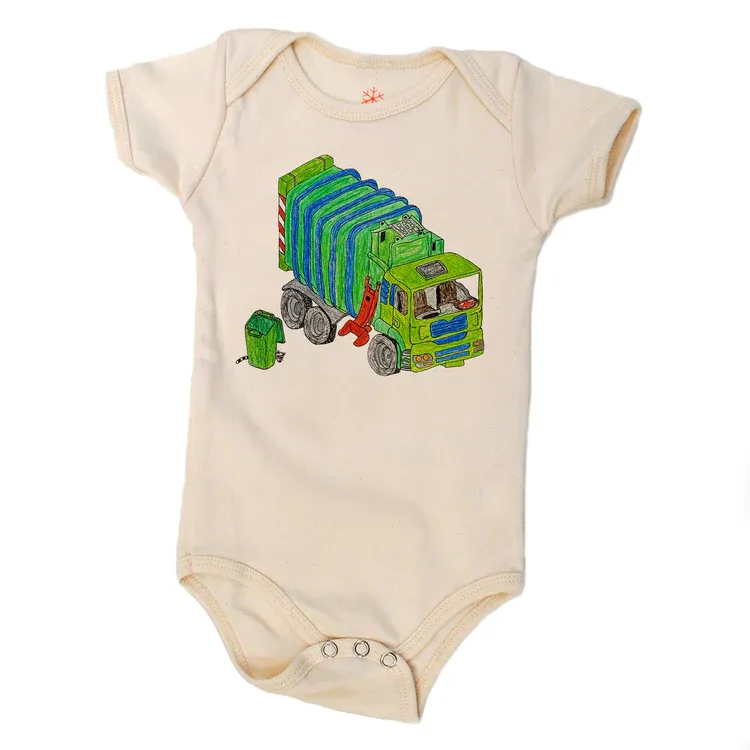 Garbage Truck S/S or L/S Tee or Onesie