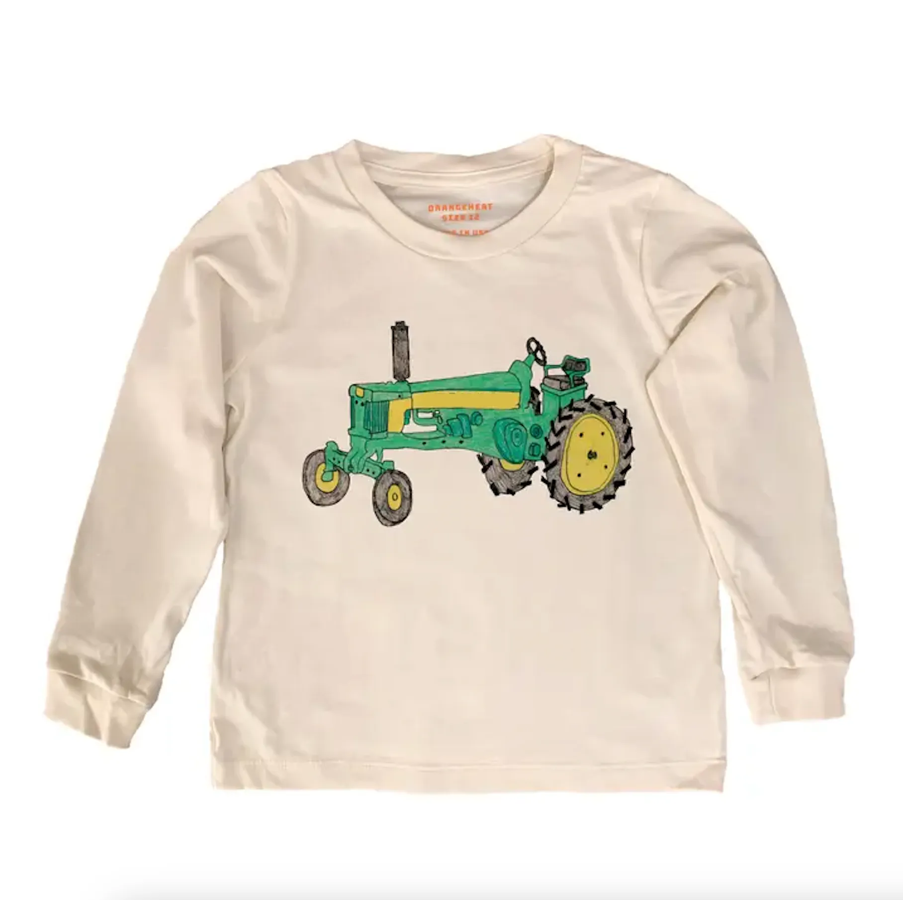 Green Tractor S/S or L/S Tee or Onesie