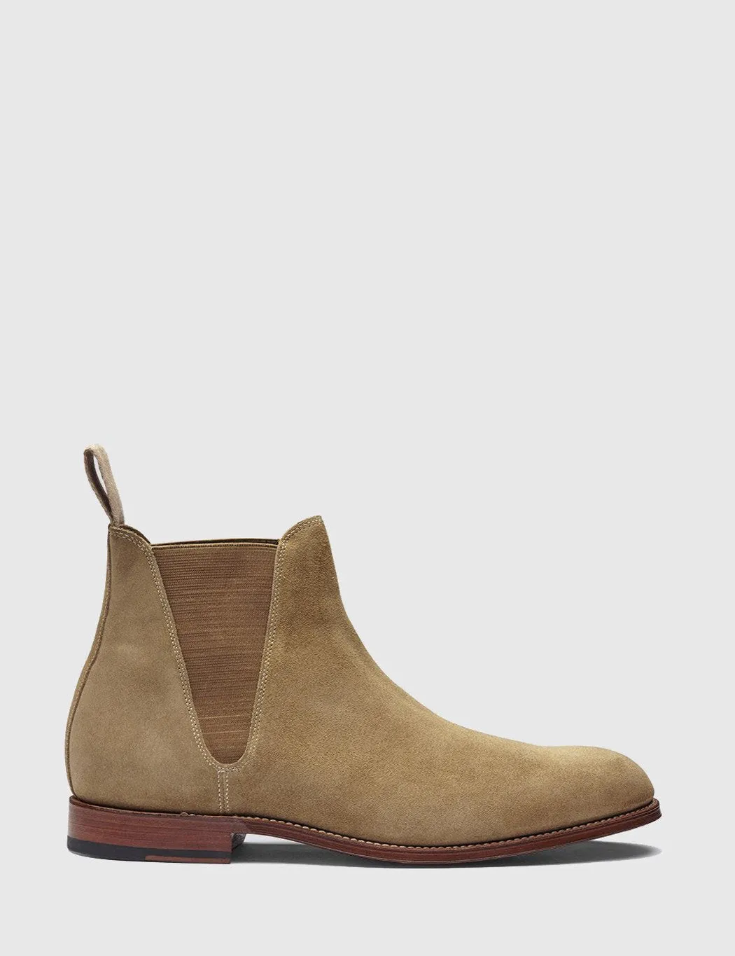 Grenson Nolan Suede Chelsea Boot - Tabacco