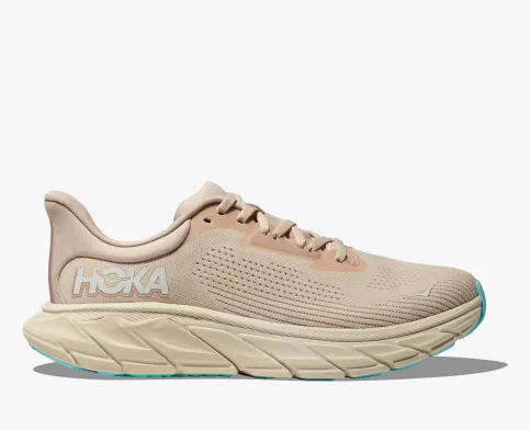 Hoka Women’s Arahi 7 Athletic Shoes- Vanilla/Cream **Wide Width**