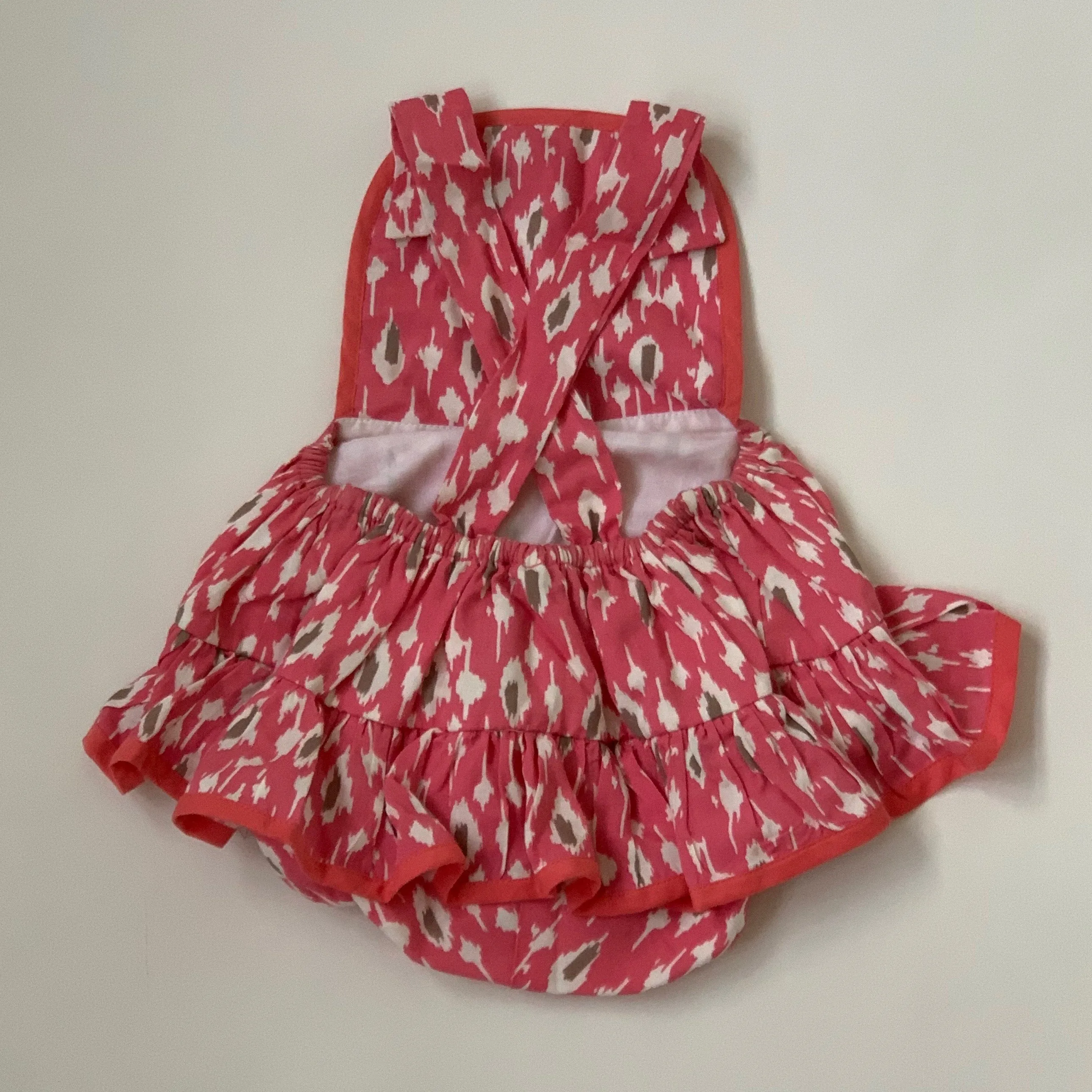 I Love Gorgeous Pink Ikat Onesie: 6 Months (Brand New)