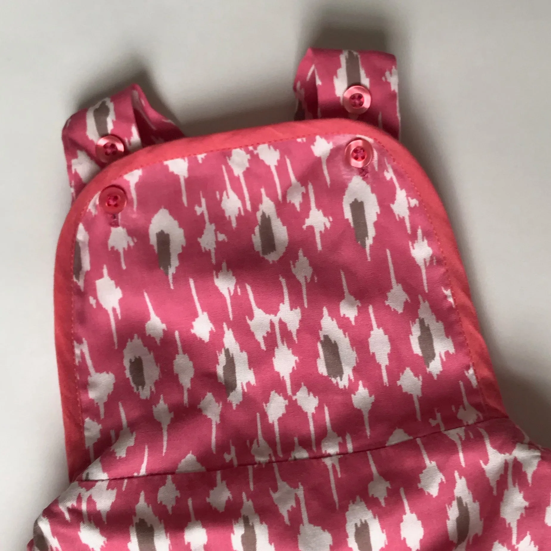 I Love Gorgeous Pink Ikat Onesie: 6 Months (Brand New)