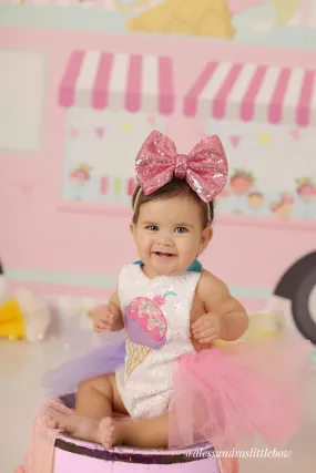 Ice Cream Sprinkles Tutu Romper