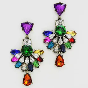 iLLASPARKZ Pave Flamenco Earrings