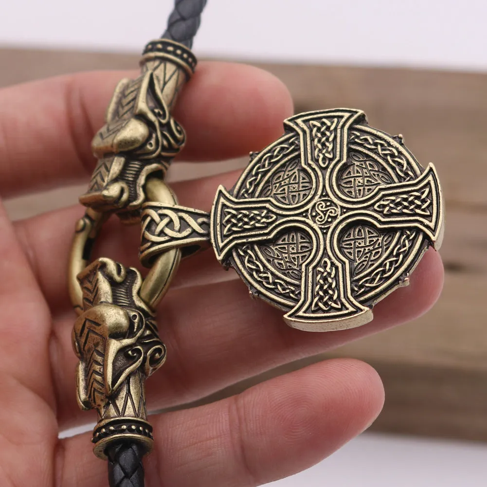 Irish Celtic Cross Necklace