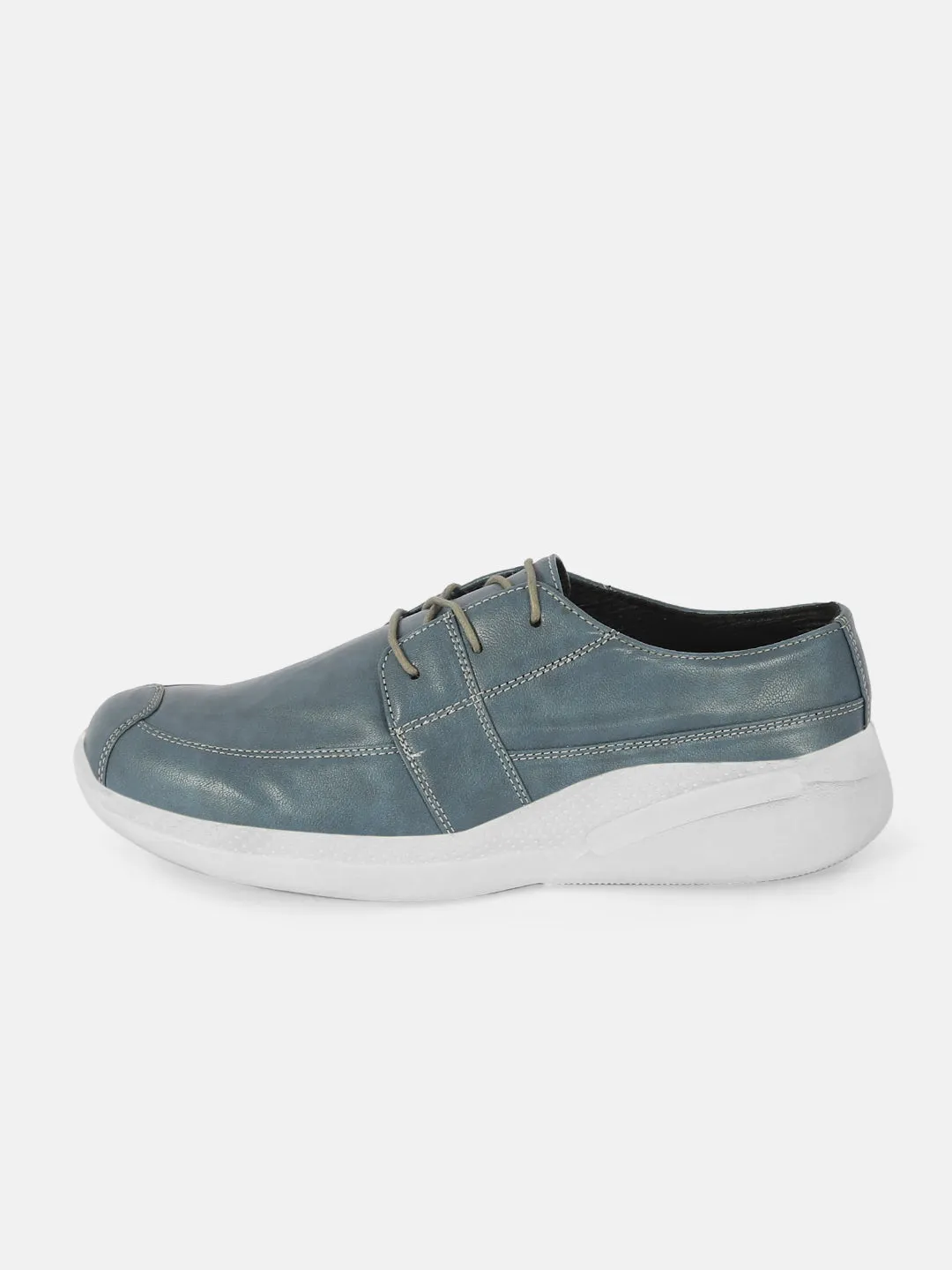 JUMP USA Mens Denim Laceup Casual Shoes