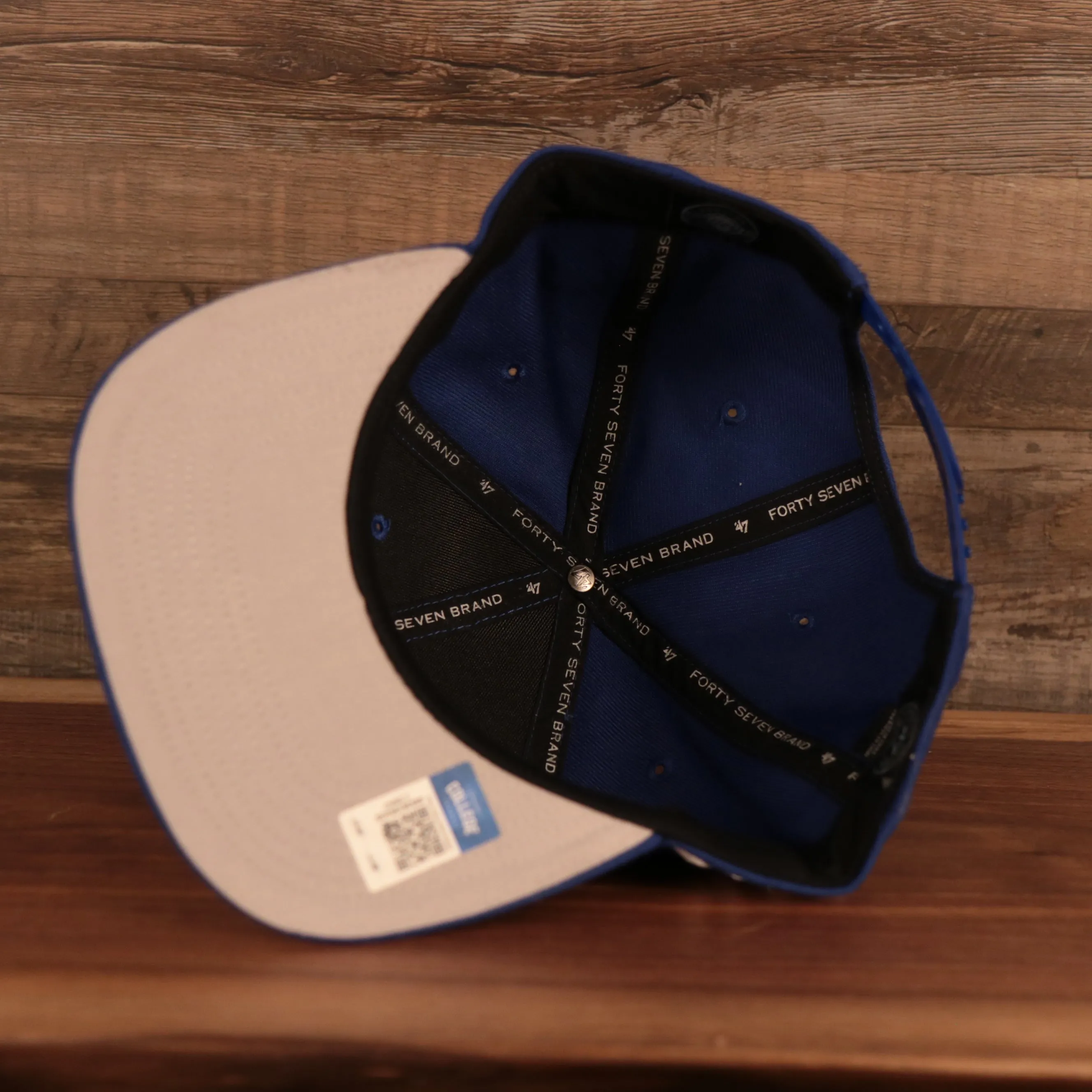 Kentucky Wildcats Royal Blue Adjustable Grey Bottom Snapback Hat