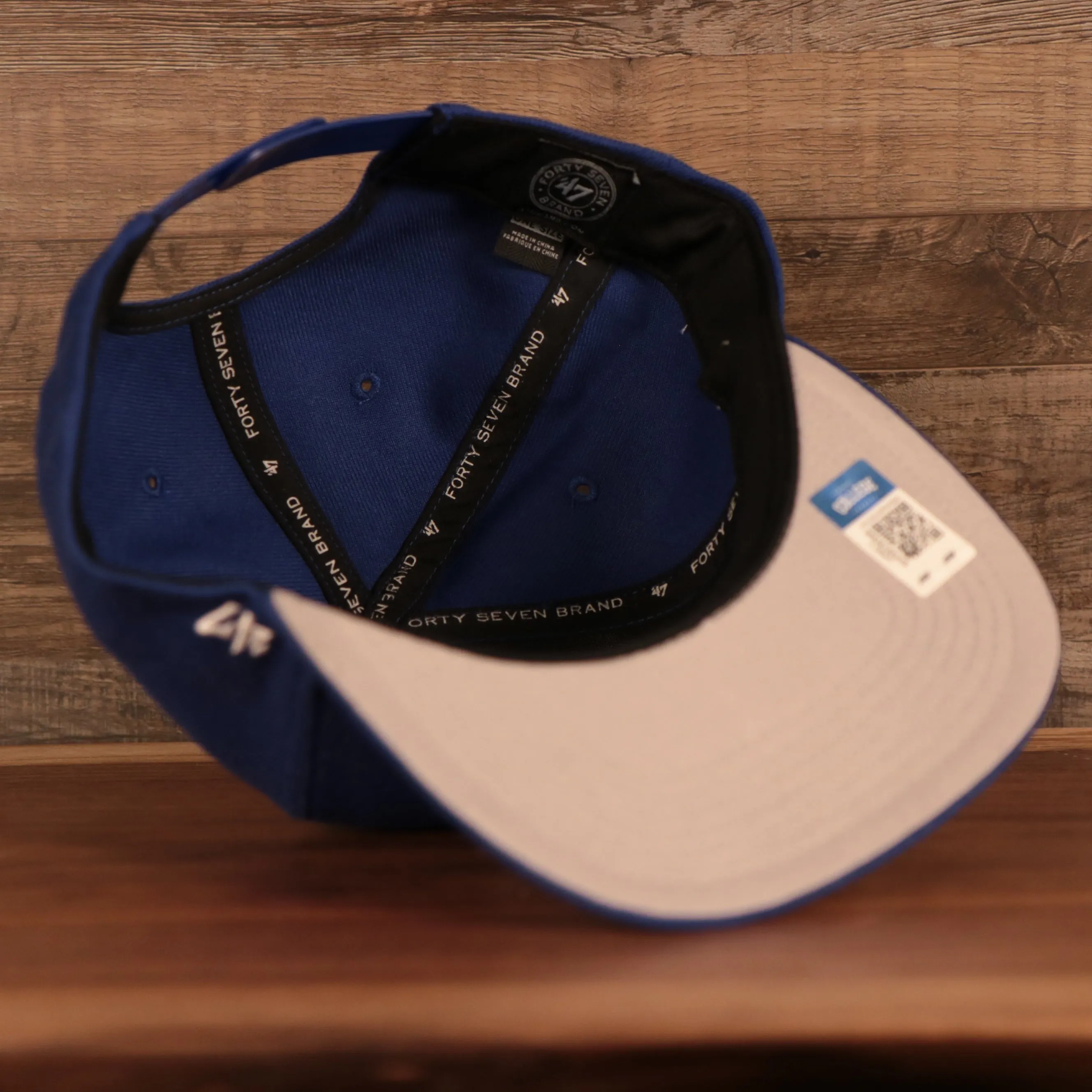 Kentucky Wildcats Royal Blue Adjustable Grey Bottom Snapback Hat