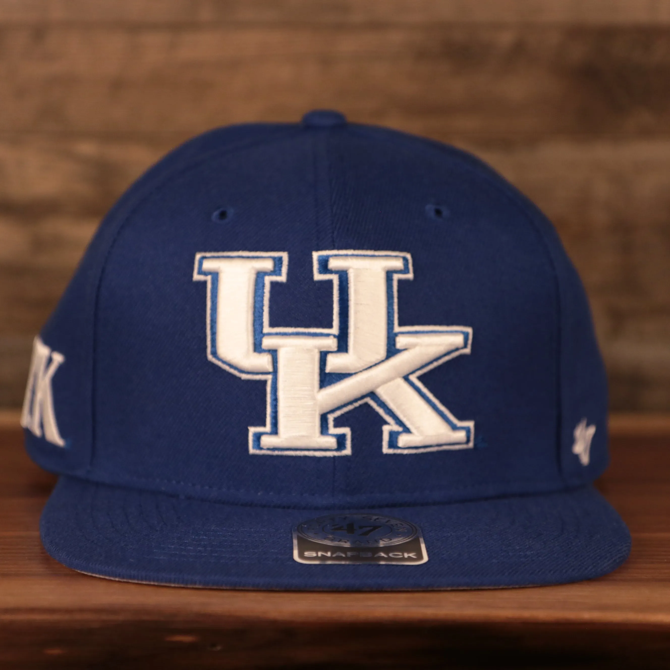 Kentucky Wildcats Royal Blue Adjustable Grey Bottom Snapback Hat