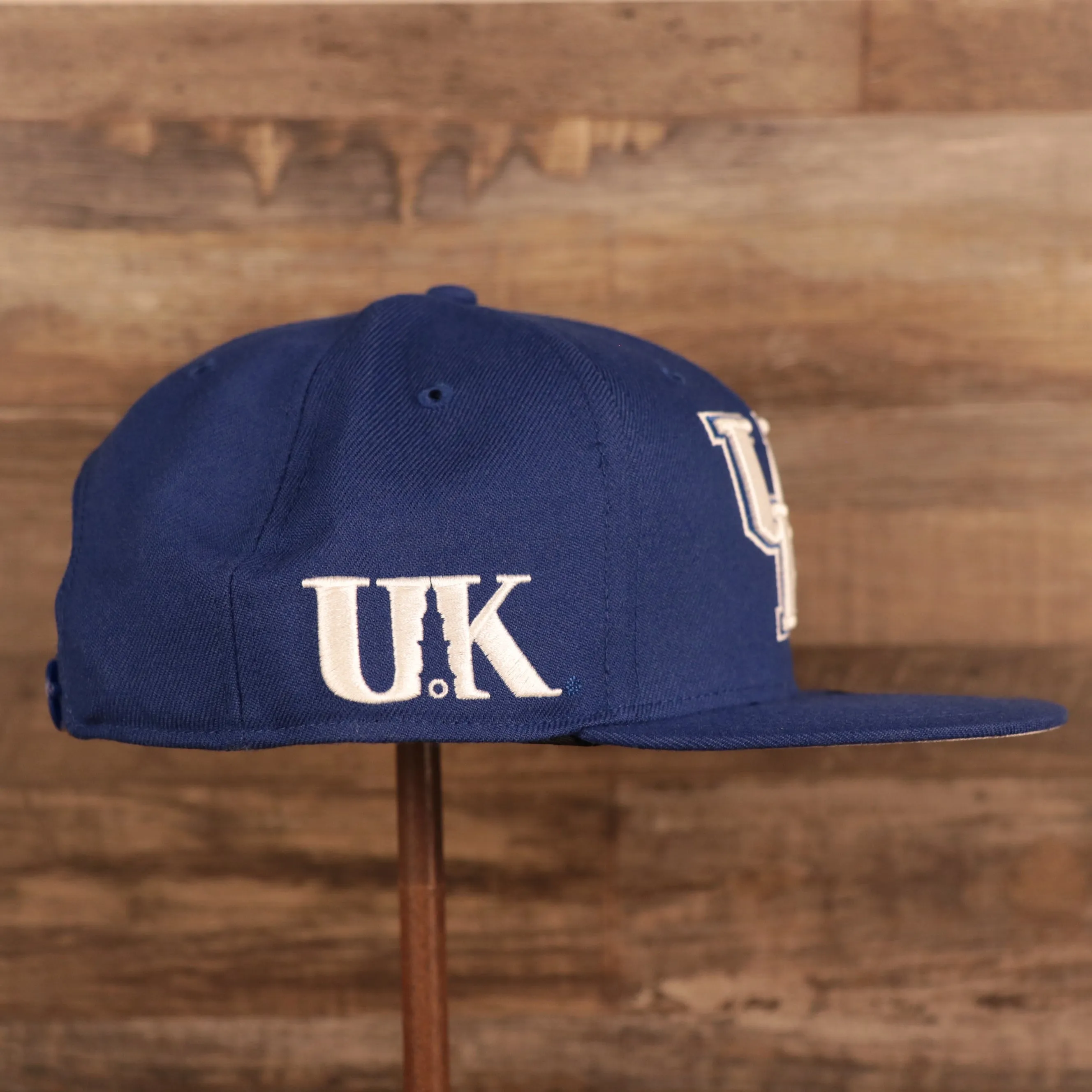 Kentucky Wildcats Royal Blue Adjustable Grey Bottom Snapback Hat