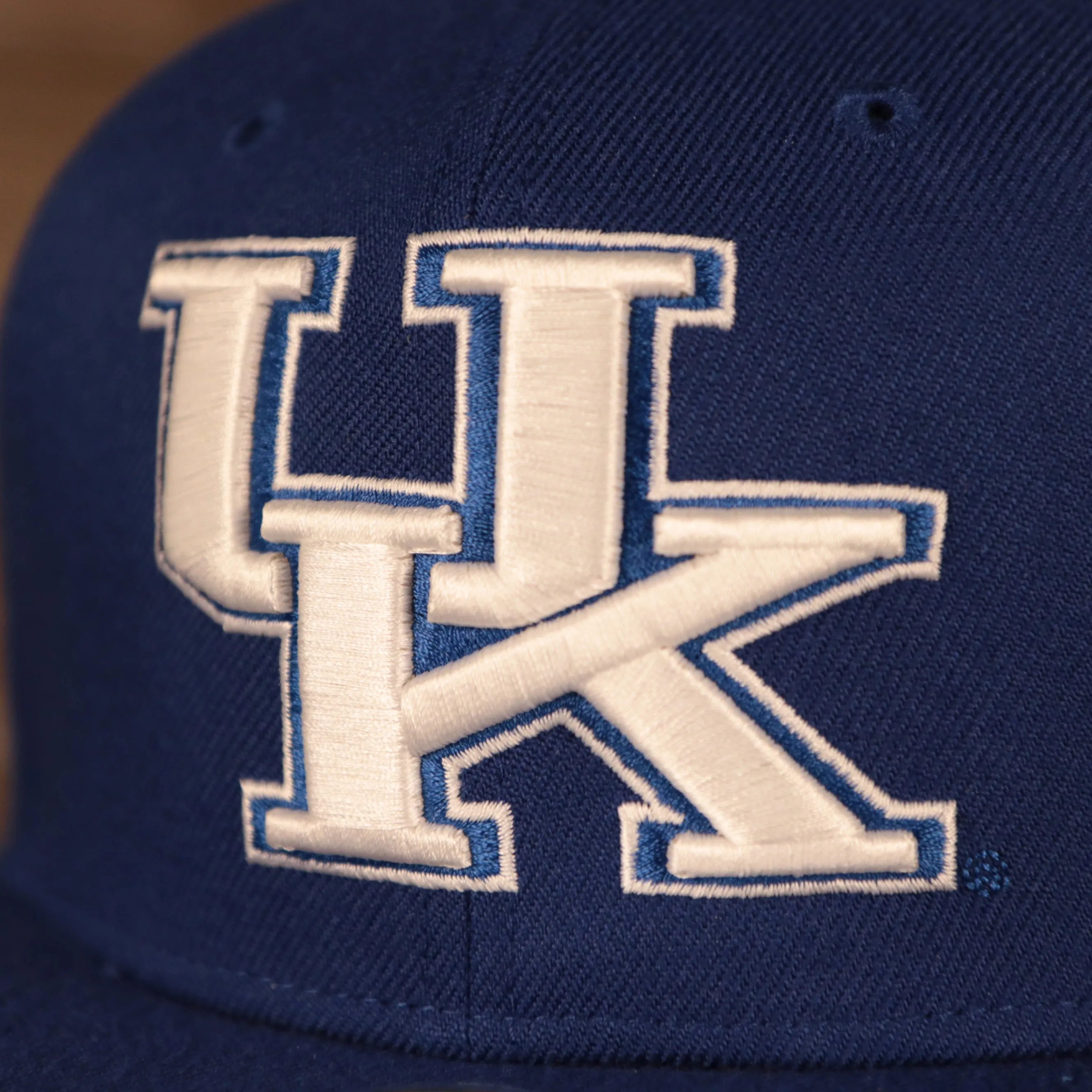 Kentucky Wildcats Royal Blue Adjustable Grey Bottom Snapback Hat