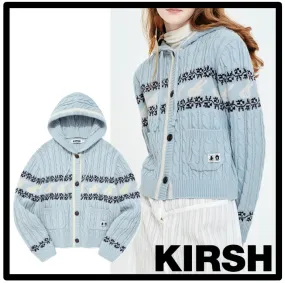 KIRSH  |Casual Style Street Style Logo Cardigans