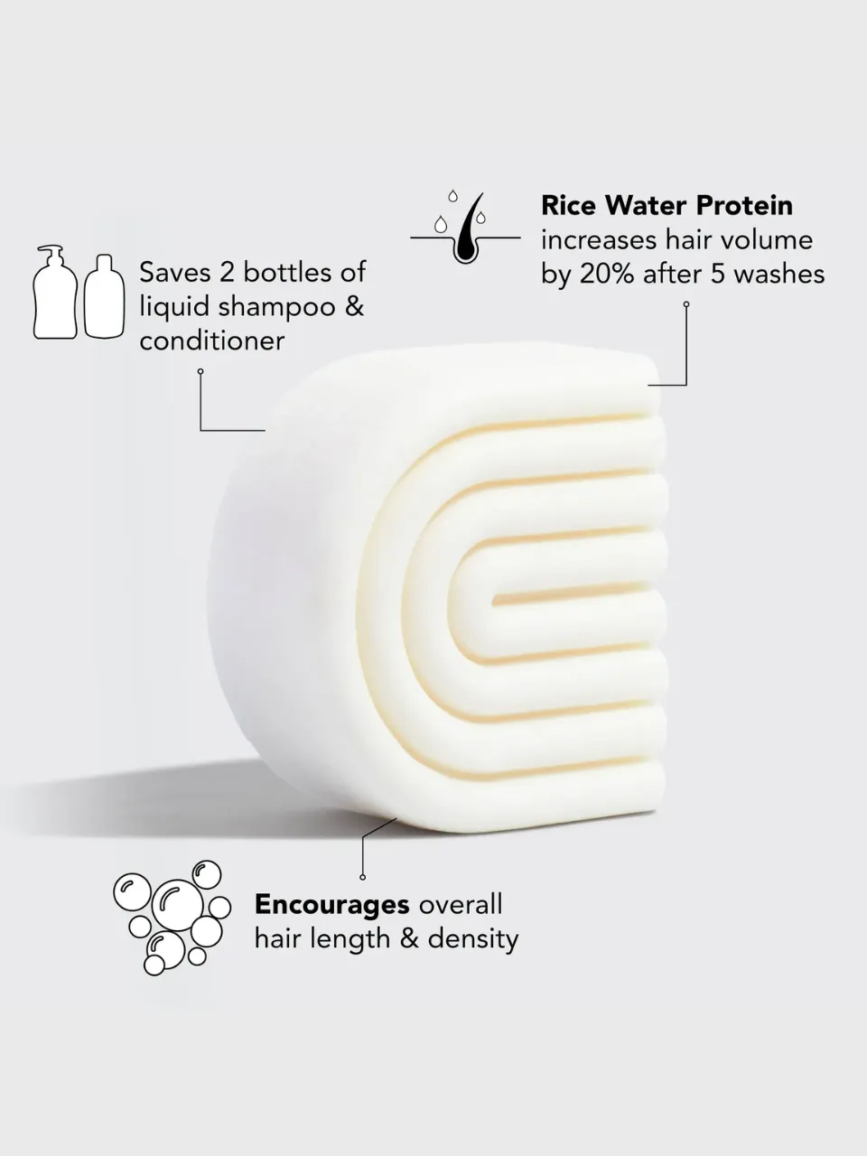 KITSCH Rice Water Protein Conditioner Bar