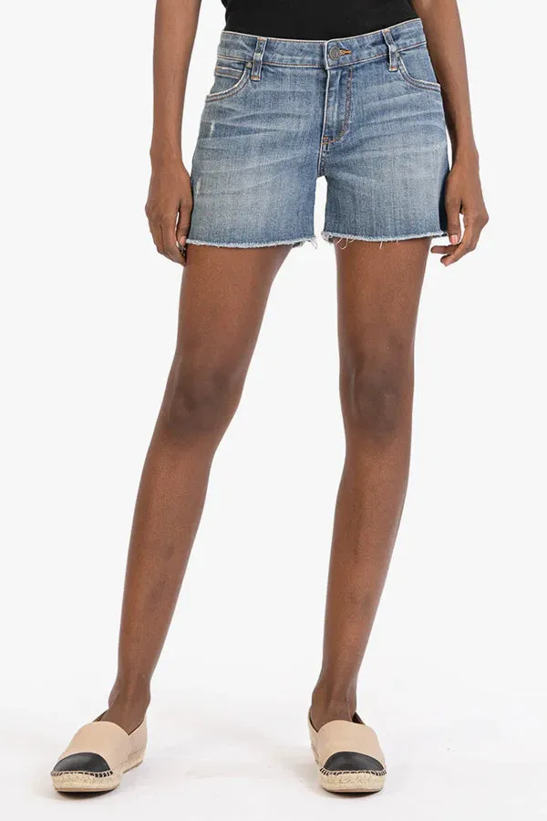 KUT Gidget Fray Shorts