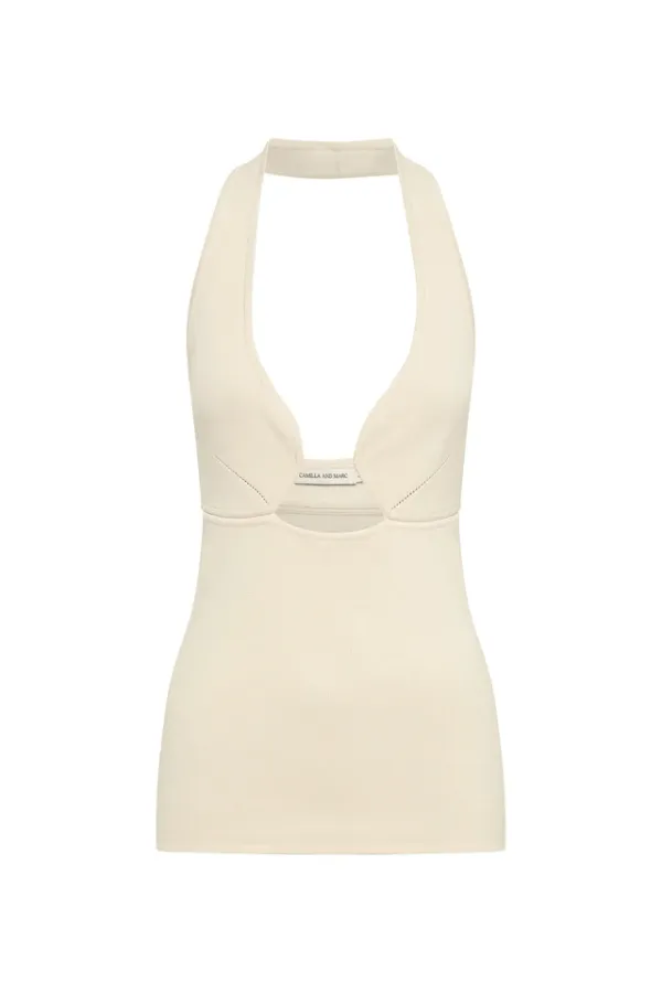 Lena Halter Top Cream