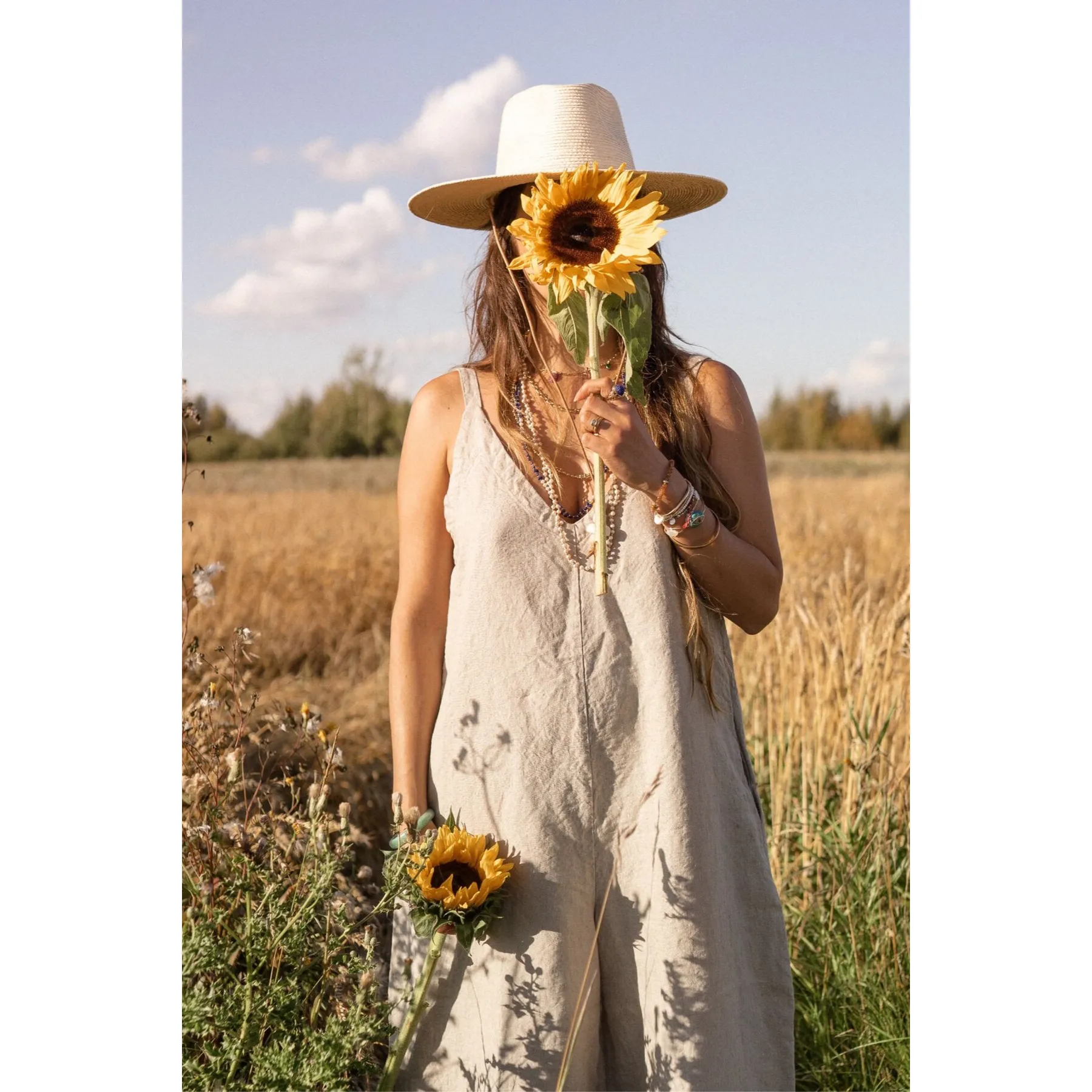 Linen Kundalini Playsuit